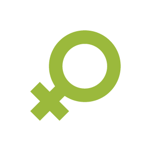 gender lens icon
